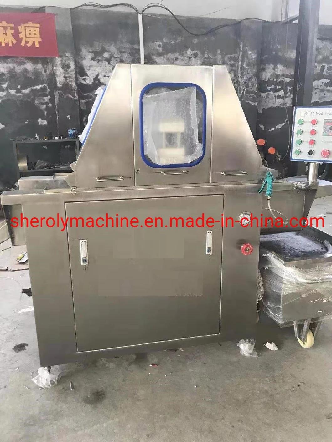 Injector Machine Water Injection for Fish and Chicken/Stainless Steel Saline Injection Machine for Chicken