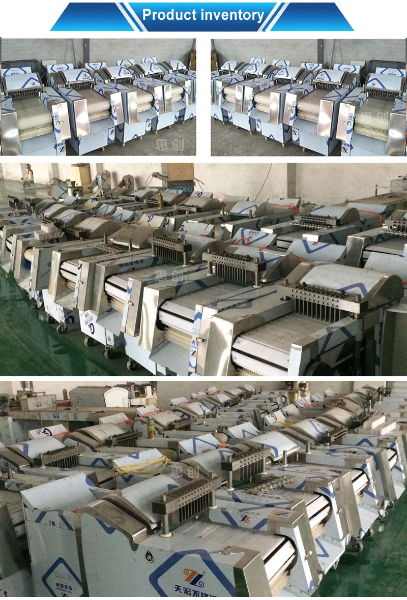 Beef Dicing Machine Chicken Steak Cutting Machine Frozen Fish Meat Cube Cutter