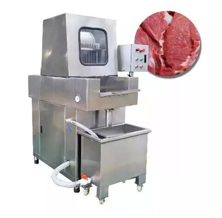 SUS Automatic Saline Injection Machine for Fish Chicken Meat Brine Injector