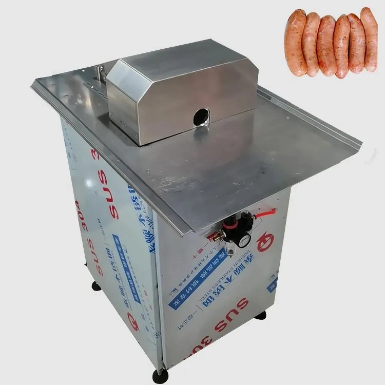 Automatic Sausage Linking Twisting Knot Casing Tying Machine