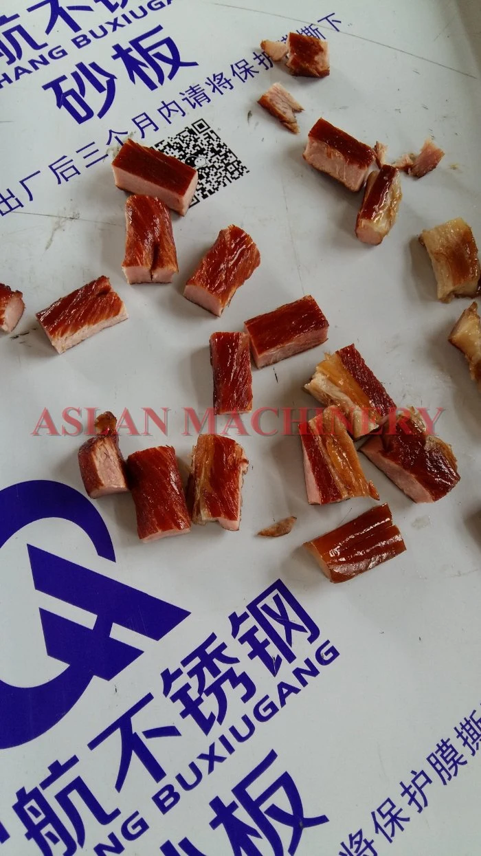 Fresh Chicken Meat Cube Cutter Beef Lamb Leg Meat Cutting Machine