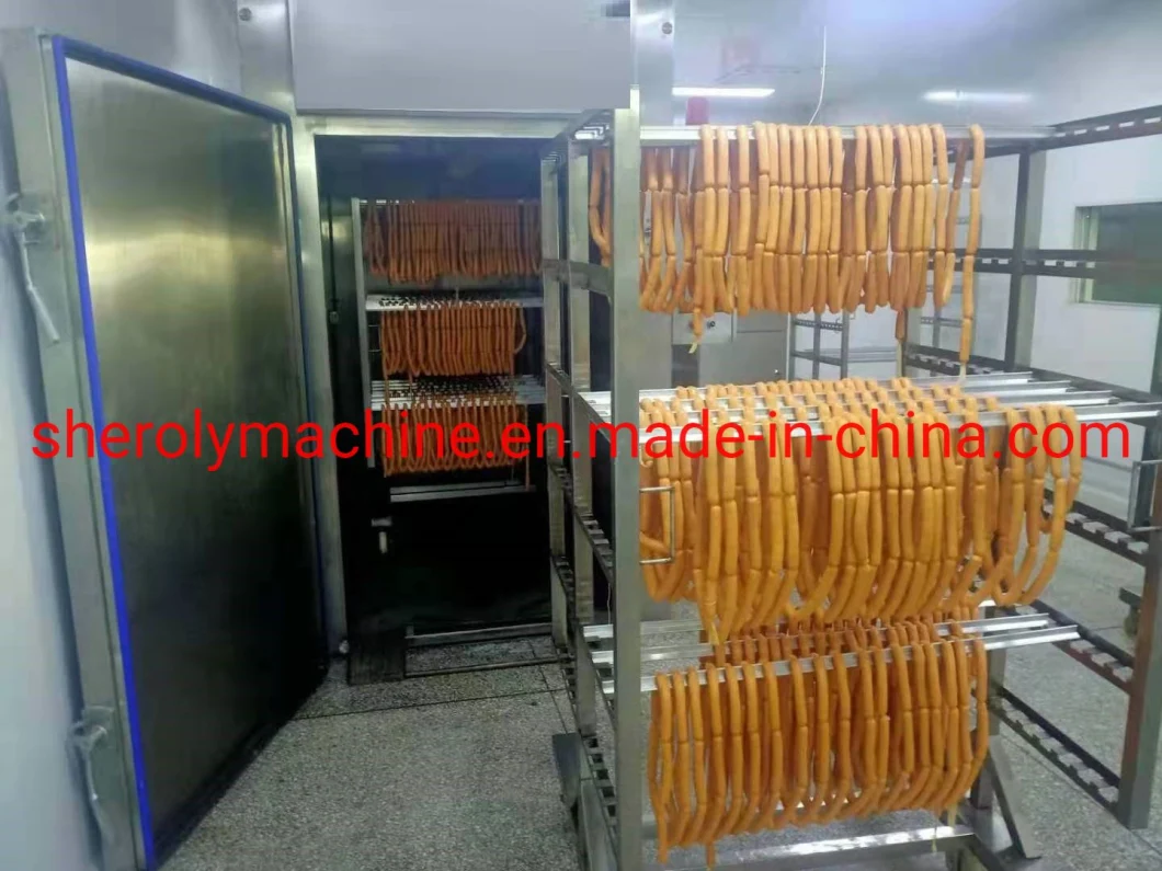 Electric or Steam Heating Meat Sausage Smoker for Sale