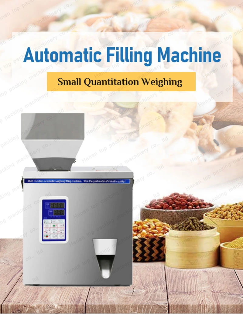 Desktop Quantitative Granule Filling and Weighing Packaging Machine