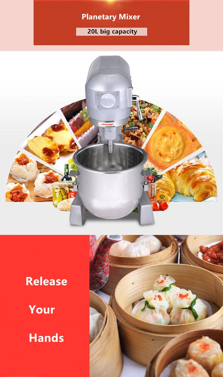 Stand Food Mixer 7 Liter, 660W Electric Kitchen Food Powder Mixer with Meat Function