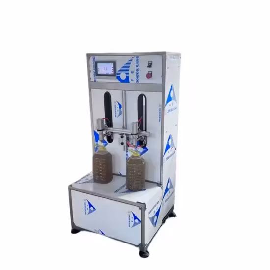 자체 유체 정량 충전 기계 액체 포장 기계