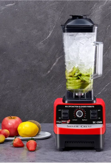 2022 새로운 신선한 과일 주스 블렌더 주방 헤비 듀티 4500W 상업용 전기 블렌더 2 in 1 Juicer Blender from Silver Crest